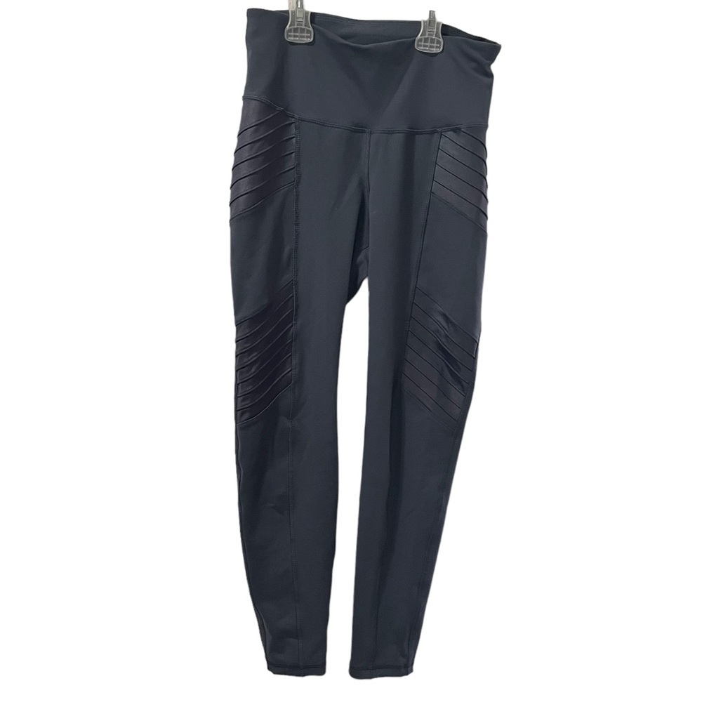 OLD NAVY ACTIVE Go Dry High Rise Gray Leggings  Size Medium